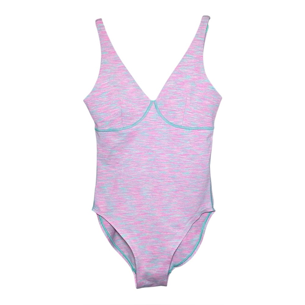 Outdoor Voices Watermelon Sugar Flow Leotard Small Bodysuit - Picture 2 of 5